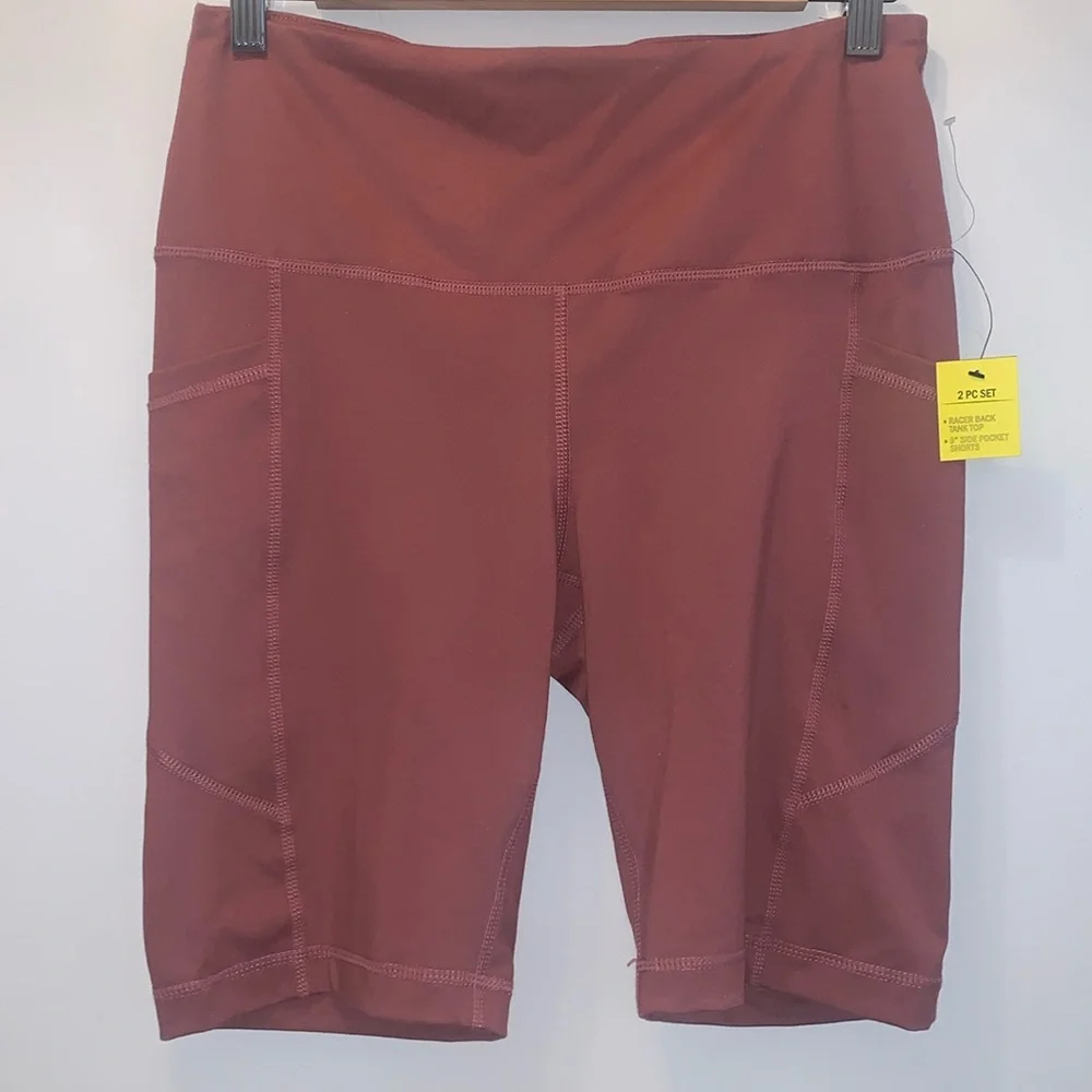 VELOCITY Racerback Tank & Shorts 2-Pc Set - Picture 6 of 12